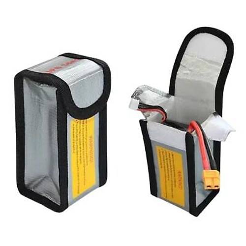 Lipo Pil Yanmaz Koruma antas - 6.4x5x12.5 cm