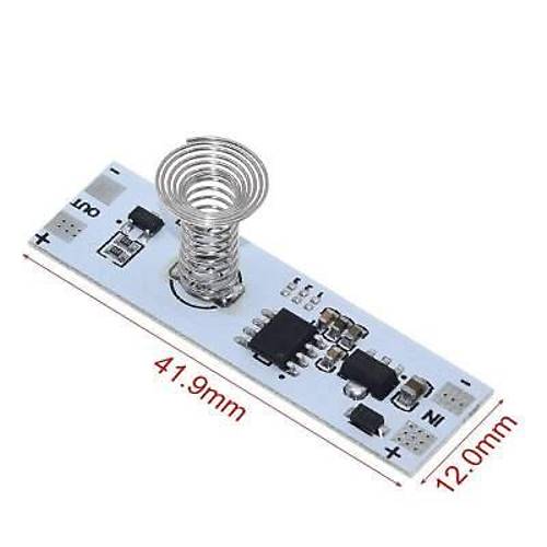 DC 9-24V 3A Kapasitif Dokunmatik Led Src Dimmer Modl