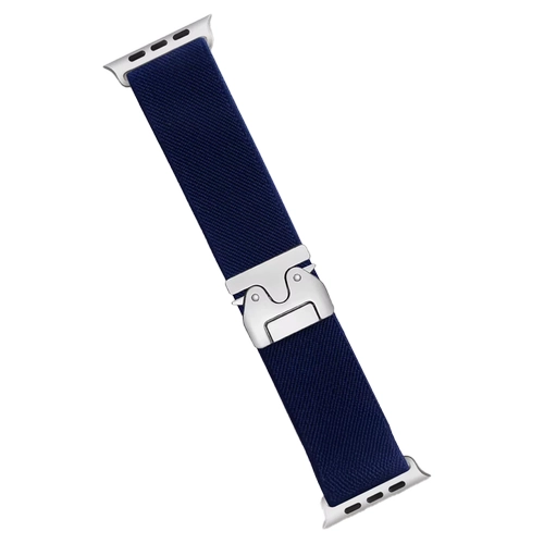 Newface Apple Watch 42mm Forest Kuma Kordon - Lacivert