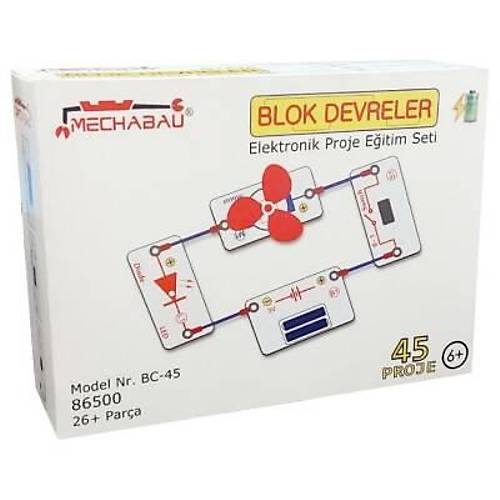 Blok Devreler Elektronik Eitim Seti - 45 Proje