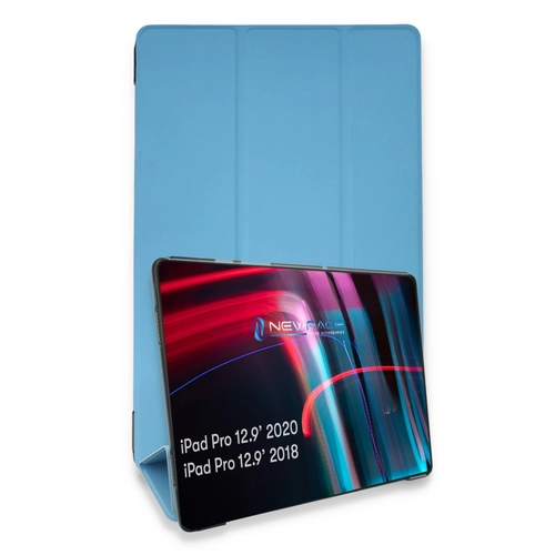 Newface iPad Pro 12.9 (2021) Klf Tablet Smart Klf - Mavi