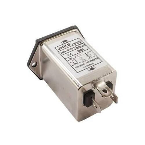 EMI Filtre 10A Erkek Power Soketi - Sigorta Yuval