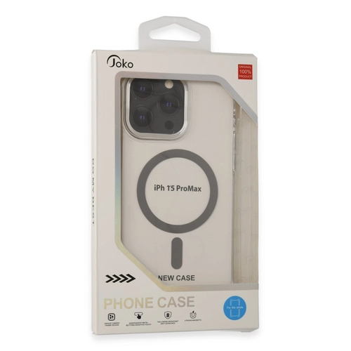 Joko iPhone 15 Pro Max Bubble Magsafe Kapak - Lacivert