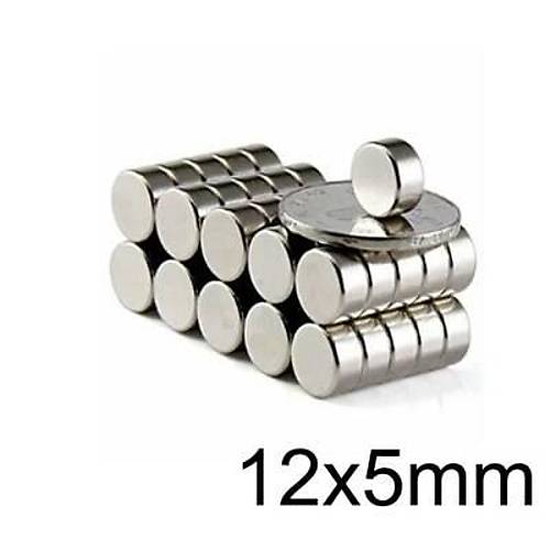 12X5mm Neodyum Gl Mknats - Neodim Magnet