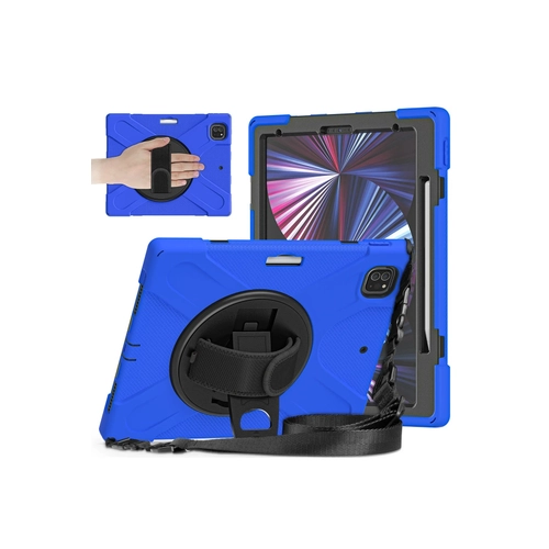 Newface iPad Pro 12.9 (2020) Klf Amazing Tablet Kapak - Mavi