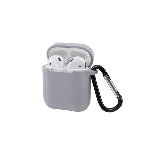 Newface Airpods 2 (2.nesil) Sert Silikon Klf - Gri