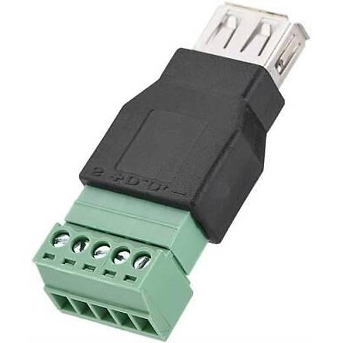 USB Dii - 5'li Klemens evirici / USB 2.0 to 5-Pin Terminal