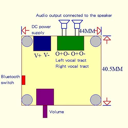TPA3110 2x15W Dijital Stereo Audio Amfi Modl