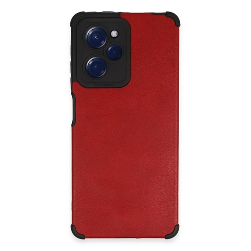 Newface Xiaomi Poco X5 Pro 5G Klf Loop Deri Silikon - Krmz
