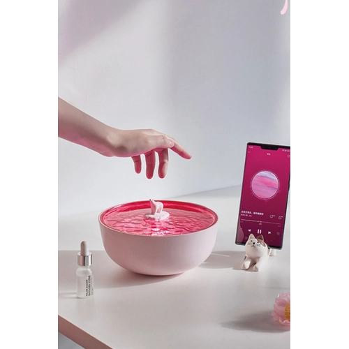 Newface Z5 Arktik Okyanus Temal BT Kablosuz Hoparlr - Pembe