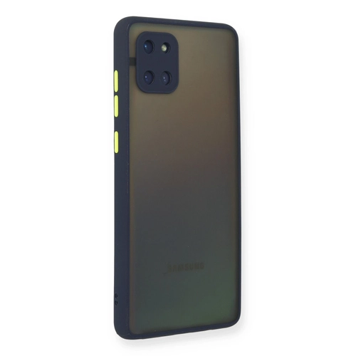 Newface Samsung Galaxy A81 / Note 10 Lite Klf Montreal Silikon Kapak - Lacivert