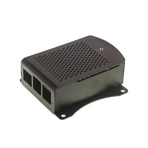 Alminyum Raspberry Pi B+/2/3 Uyumlu Kutu - Siyah