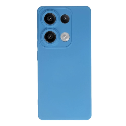 Newface Xiaomi Redmi Note 13 4G Klf Nano ii Kadife Silikon - Mavi