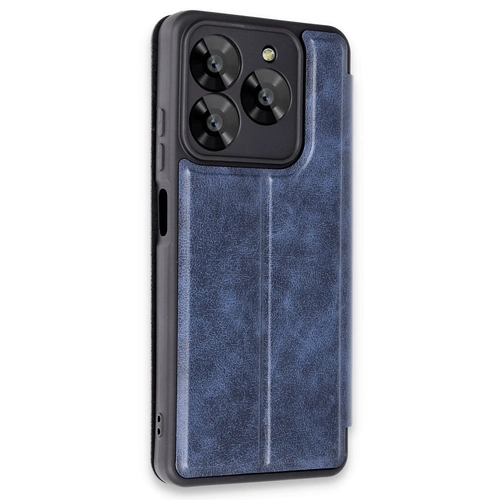Newface General Mobile Era 50 Klf Flip Cover - Lacivert