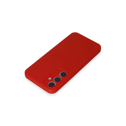 Newface Samsung Galaxy A15 4G Klf First Silikon - Krmz