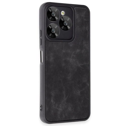 Newface General Mobile Era 50 Klf Aras Deri Kapak - Siyah