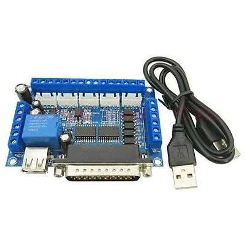 5 eksenli Mach 3 CNC kademeli motor srcs