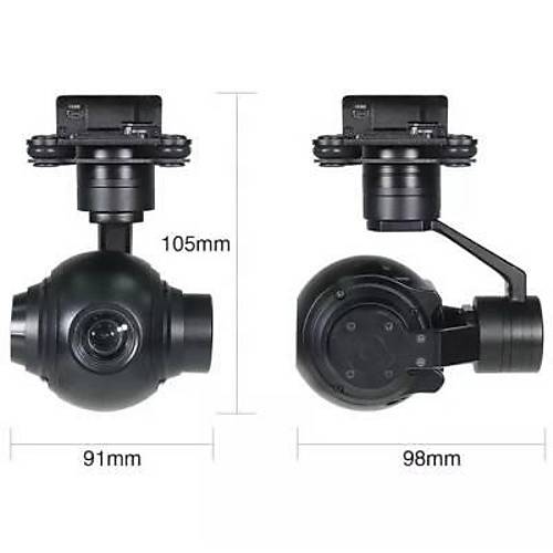 Seeker-10 V2 1080P HD 10X Zoom UAV 3- Eksen Gimbal Kamera