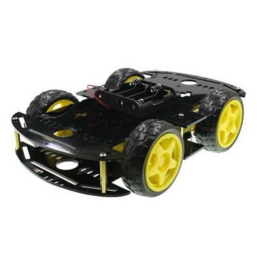 4WD Siyah ase Tekerlekli Araba Kiti