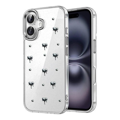 Newface Apple iPhone 16 Plus Fiyonk Desenli Kapak - Desen 3