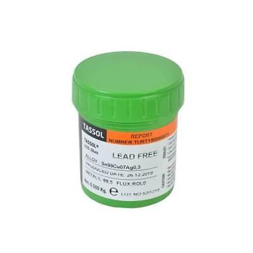 Tassol Kurunsuz Krem Lehim 500gr (Sn99Cu07Ag0,3)