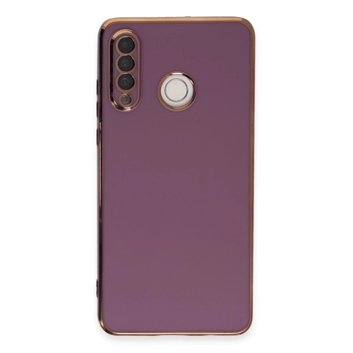 Newface Huawei P30 Lite Klf Volet Silikon - Mor