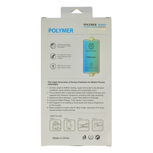 Newface iPhone 15 Polymer Nano Ekran Koruyucu