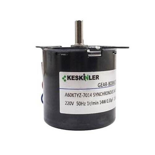 A60-KTYZ 1RPM 14W AC Senkron Motor