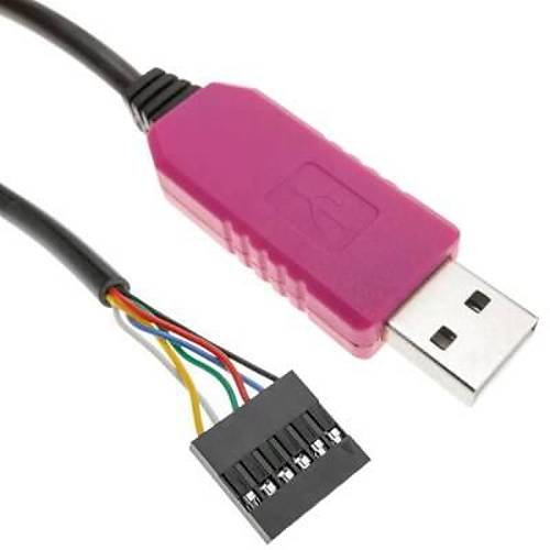 PL2303HXD 6 Pin USB-TTL Seri Dntrc Kablo