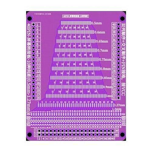 FFC/FPC 40 Pin 0.5-1mm Dntrc PCB Kart