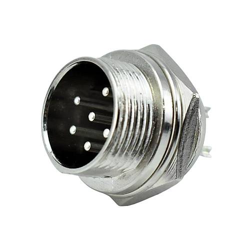 IC-261M 12mm Mayk Erkek Fi ase 6P Konnektr