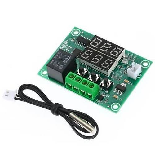 XH-W1219 12V Rle kl Dijital Termostat - Scaklk Kontrol Modl