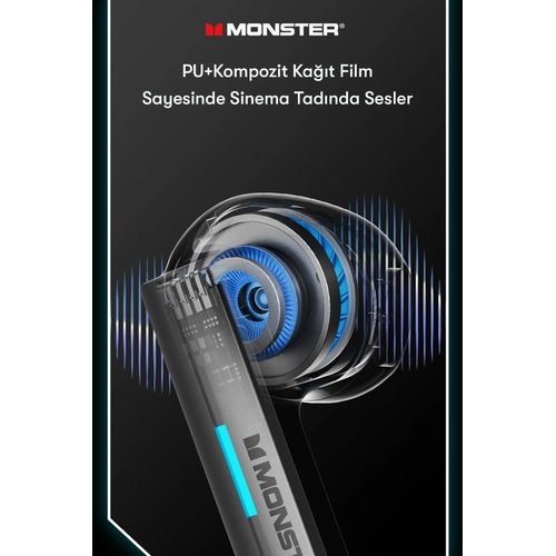 Newface Monster XKT11 Bluetooth Kulaklk - Beyaz