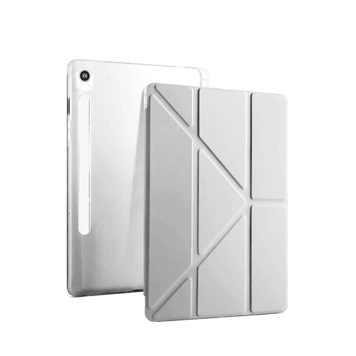 Newface Samsung Galaxy Tab S10 FE Plus 13.1 Kalemlikli Mars Tablet Klf - Gri