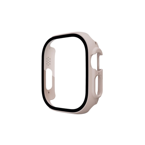 Newface Apple Watch Ultra 49mm Desert Caml Kasa Ekran Koruyucu - Metalik Gold
