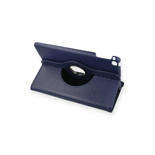 Newface iPad Mini 4 Klf 360 Tablet Deri Klf - Lacivert