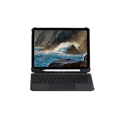Newface T5207D iPad Pro 11 (2022) Klf nter Ledli Klavyeli Tablet Klf - Siyah