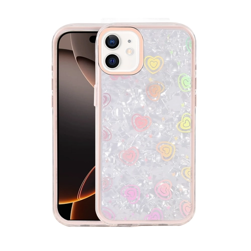 Newface Apple iPhone 11 Lumi Desenli Kapak - Pembe