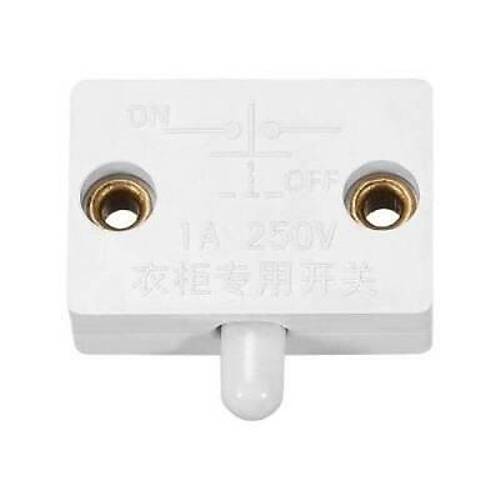 250V 1A Dolap Kapak Switch NC - Beyaz