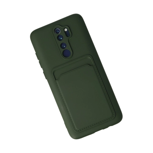 Newface Xiaomi Redmi Note 8 Pro Klf Kelvin Kartvizitli Silikon - Koyu Yeil