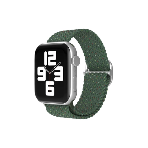 Newface Apple Watch 38mm Star Kordon - Benekli Koyu Yeil