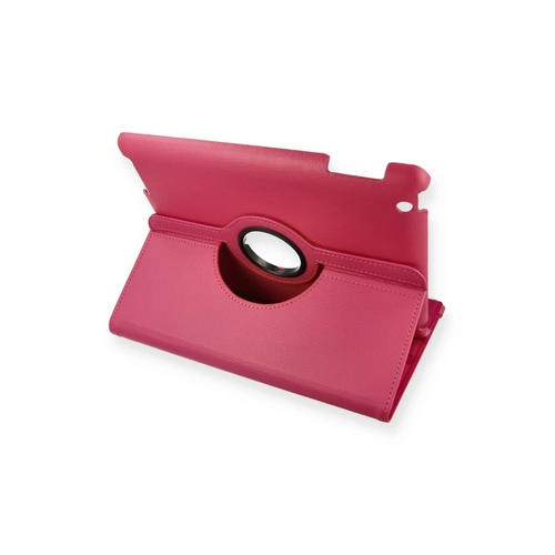 Newface iPad 4 9.7 Klf 360 Tablet Deri Klf - Pembe