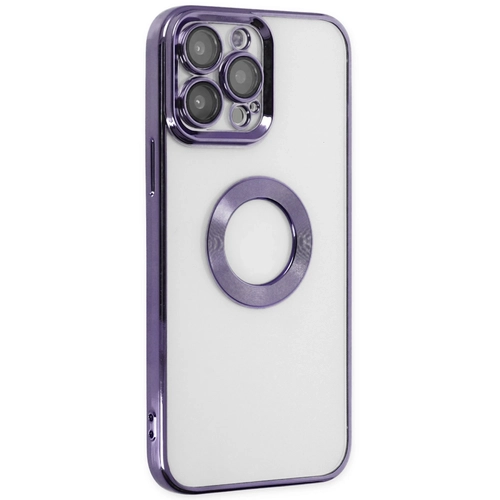 Newface iPhone 13 Pro Max Kılıf Slot Silikon - Mor