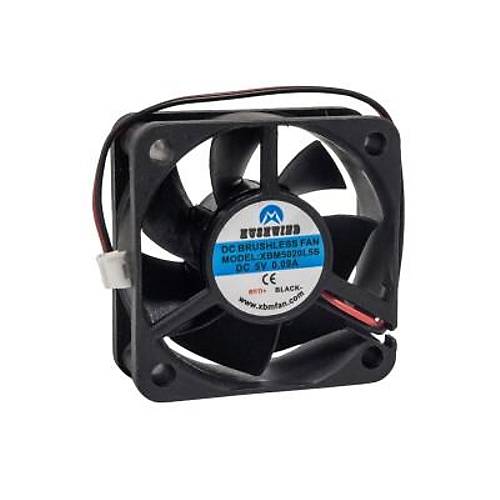 50x50x20mm 5V 0.09A Fan 2 Kablolu
