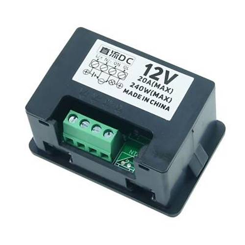 1.37'' LCD Zaman Ayarl Rle Modl 12V
