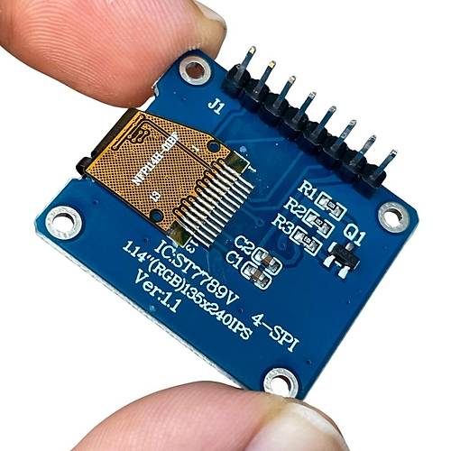1.14 inch ST7789V Chip 135240 RGB TFT IPS 8 Pin LCD Ekran Modl