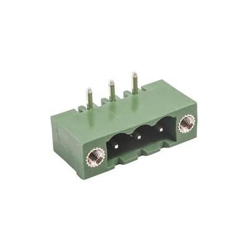 ME060 5.08mm 3 Pin 90 Derece Gemeli Erkek Klemens