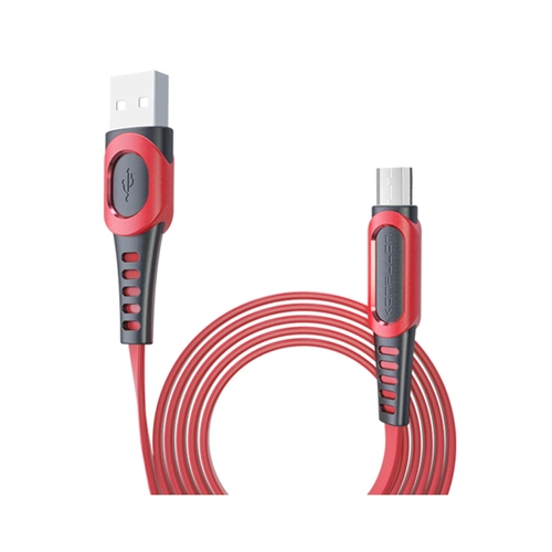 Konfulon DC01 Sper Hzl Micro USB Kablo 1M 2.4A - Krmz