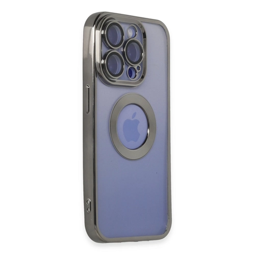 Newface iPhone 15 Pro Klf Slot Silikon - Titan Gri