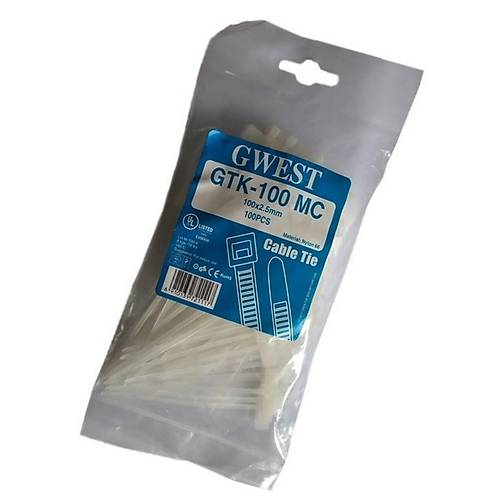 Gwest GTK-100MC 100x2.5mm Etiketli Kablo Ba 100 Adet